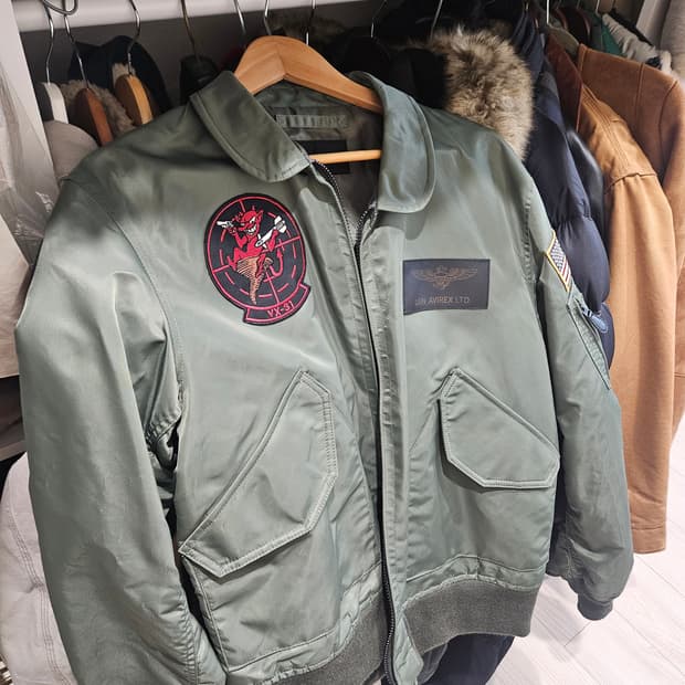 아비렉스 CWU-36P 패치 Ma-1 항공 자켓