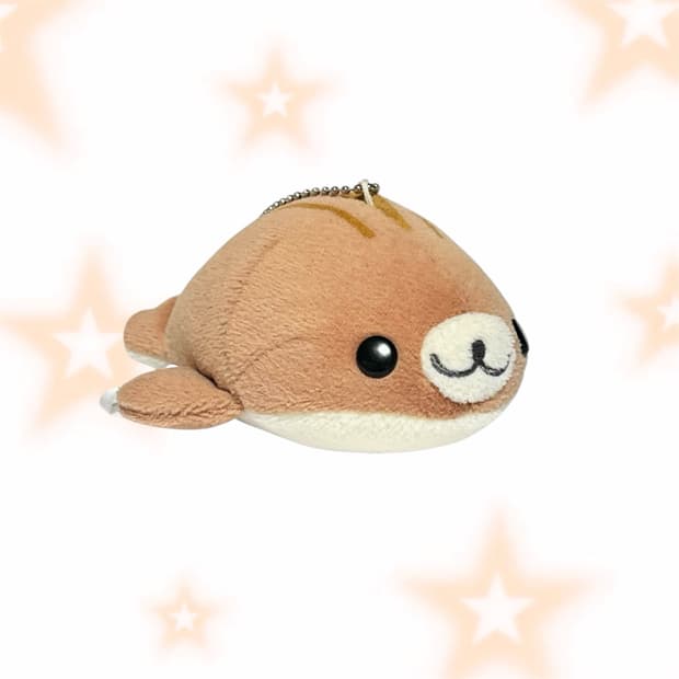 [고전] 10cm 초코 마메고마 인형 키링