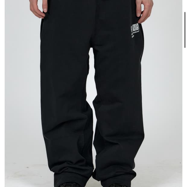 MPa CONTRAST SWEATPANTS (BLACK)