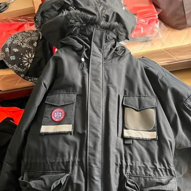 [xs] 베트멍 캐나다구스 패러디 파카 자켓 OG