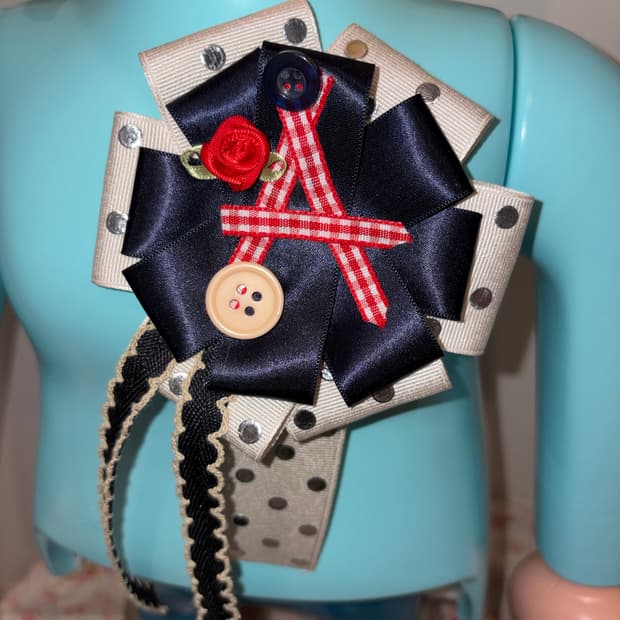 핸드메이드 로제트 키링/ 뱃지/ 브로치 아이템