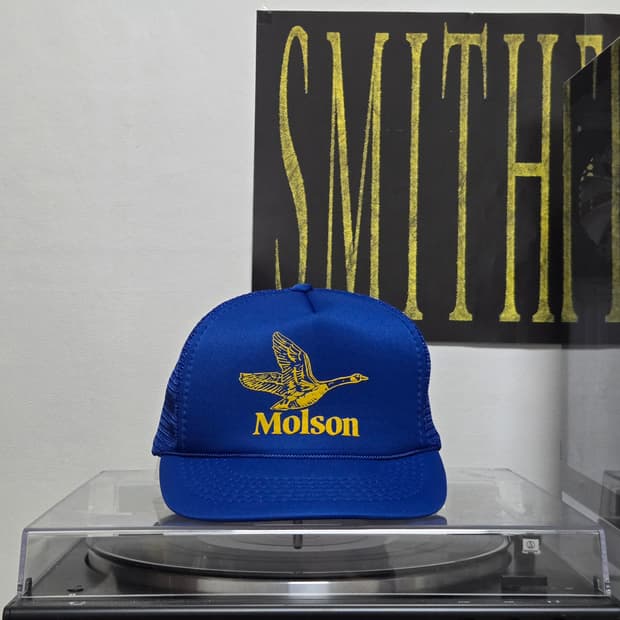 Vintage 90s Molson Beer promo cap


