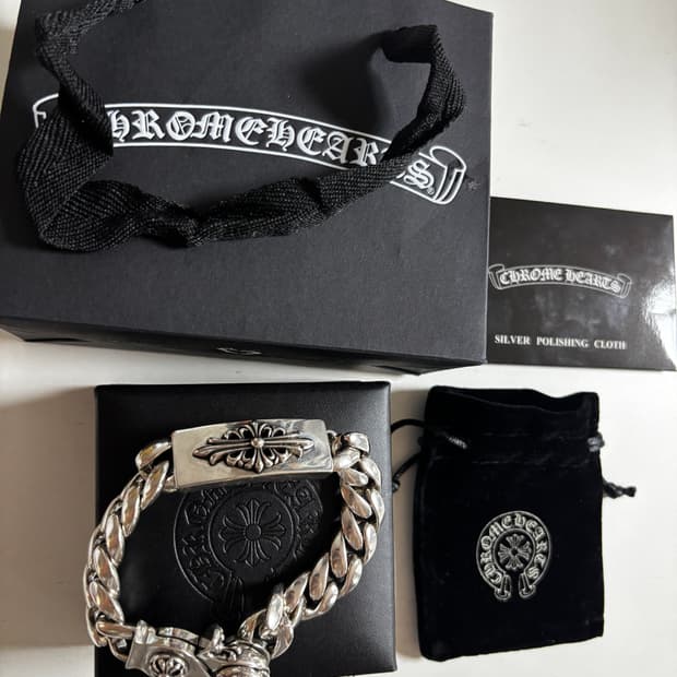 크롬하트 클립 팔찌 