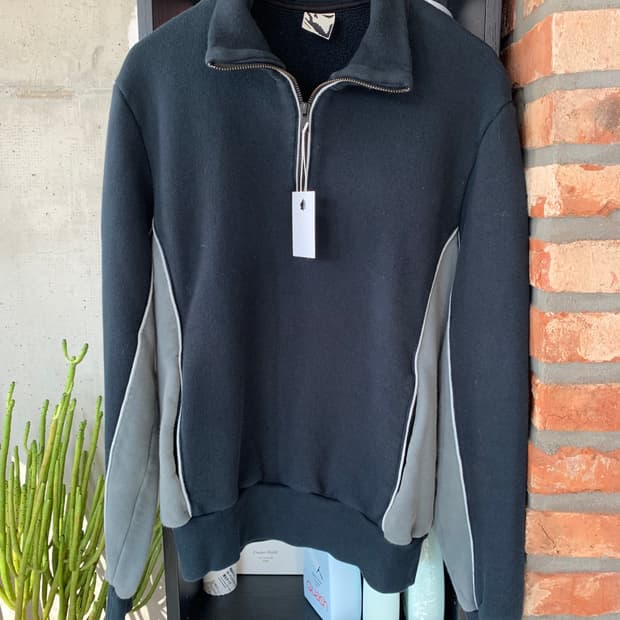 Gr10k 하프 집 업 스웻