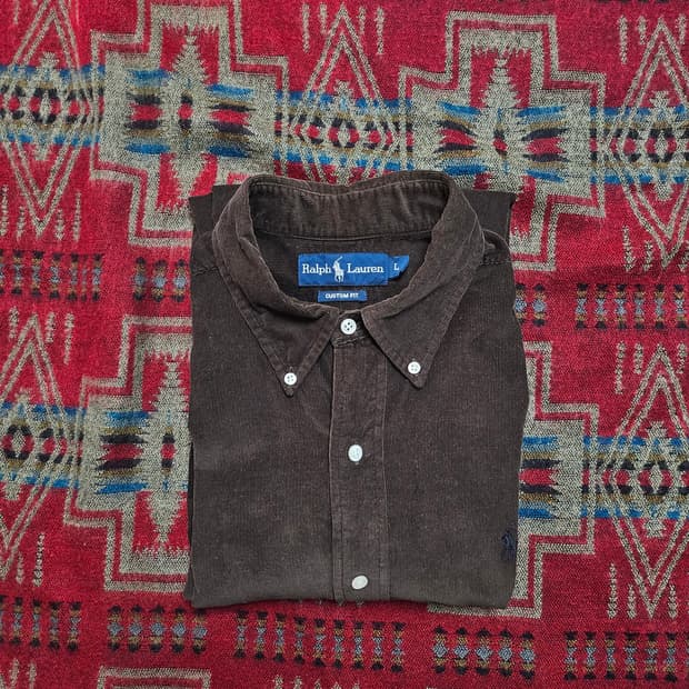 [L] Polo Ralph Lauren 코듀로이 셔츠 커스텀핏