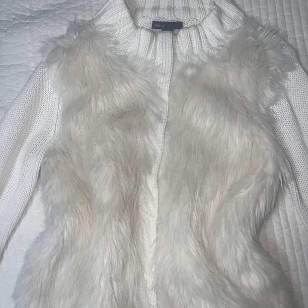 Gap kids fur zipup