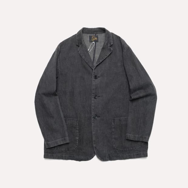 black denim jacket