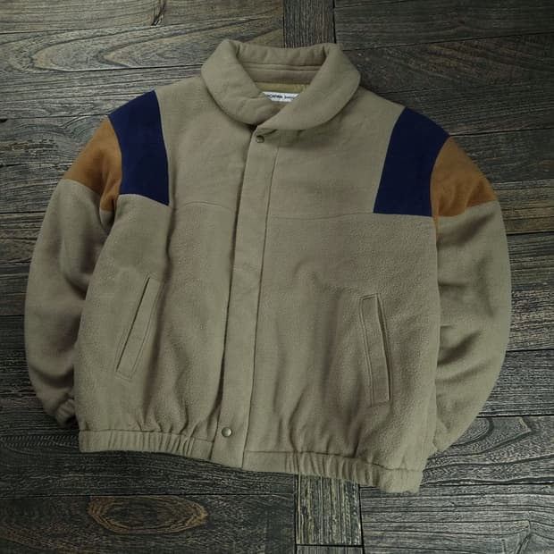 [곤니치와봉쥬르] 오버핏 플리스 후리스 자켓 M18768