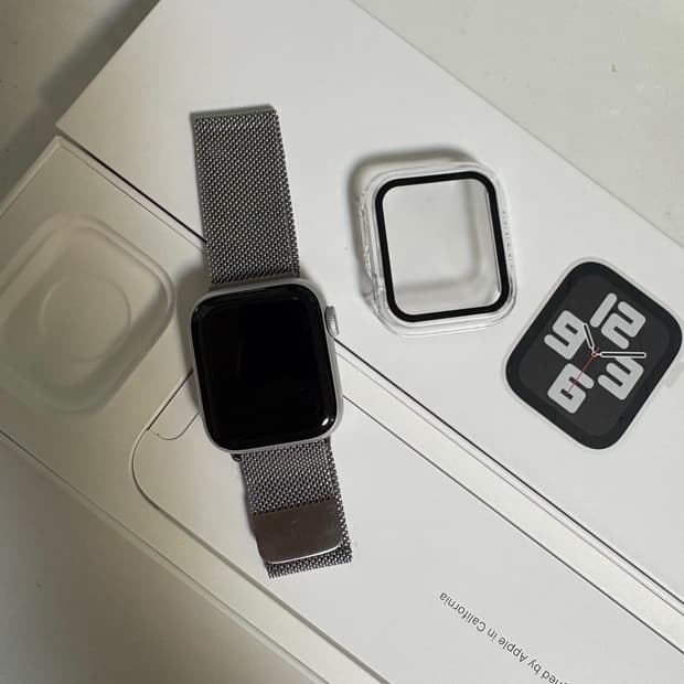 애플워치 se2 40mm 실버 풀박스