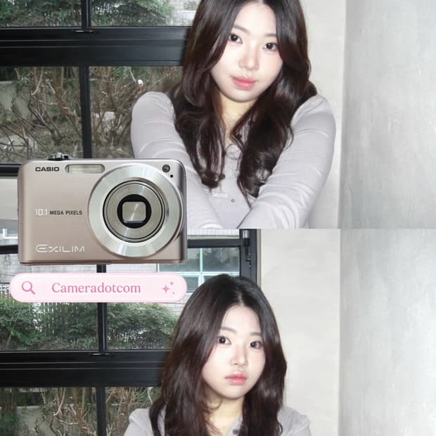 풀셋!) Casio exilim z1050 핑크 카시오 엑슬림