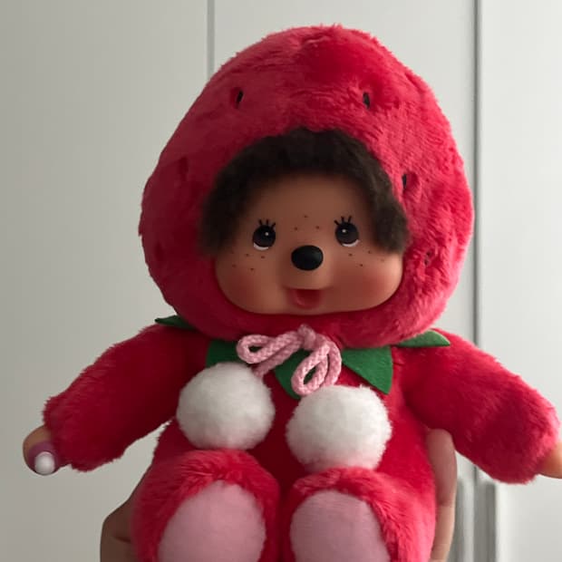 한정판 딸기 이치고 몬치치 인형