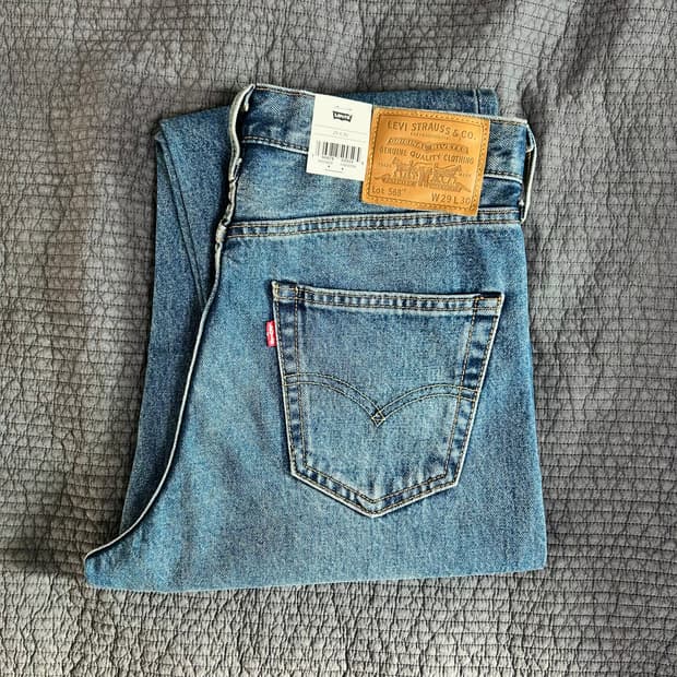 [33x30] 리바이스 프리미엄 568 데님 팬츠