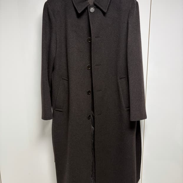 25FW 아모멘토 싱글코트 다크브라운 L 팝니다