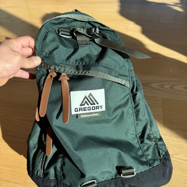 그레고리 x 디스이즈네버댓 데이팩 그린