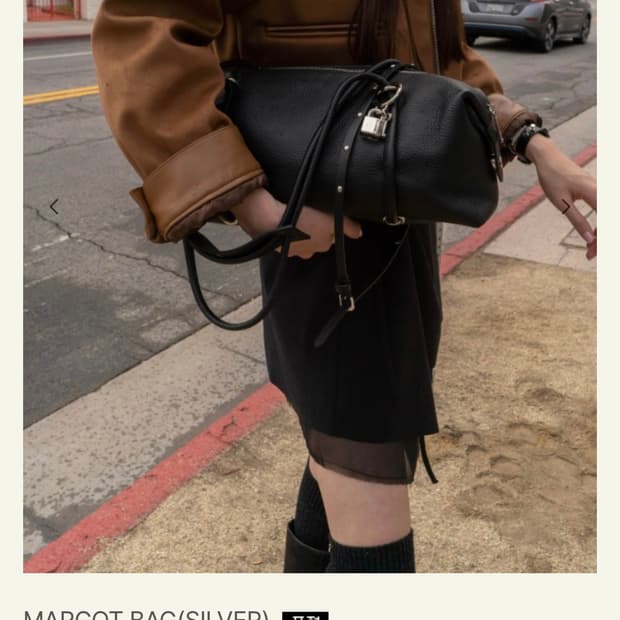 714center 마고백 실버 실버참 기프트 더스트백 포함