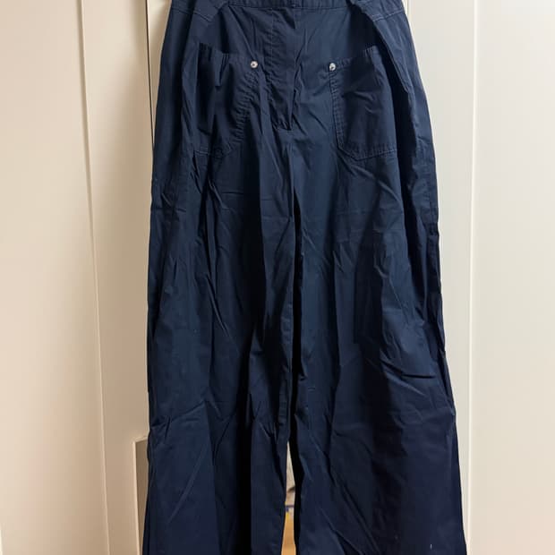 마뗑킴 네이비 팬츠