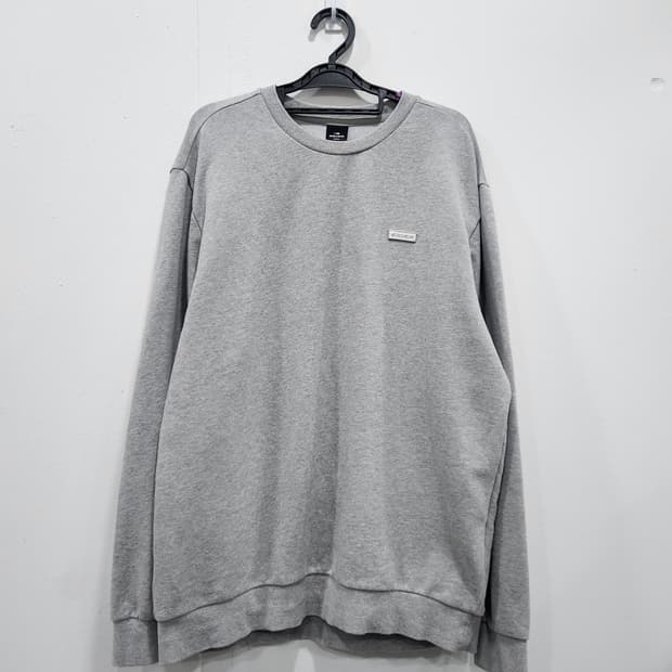 아이더 회색 맨투맨 티셔츠 남성 105사이즈