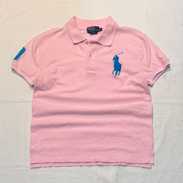 폴로 랄프로렌 빅포니 치프키프 카라티 베이비핑크