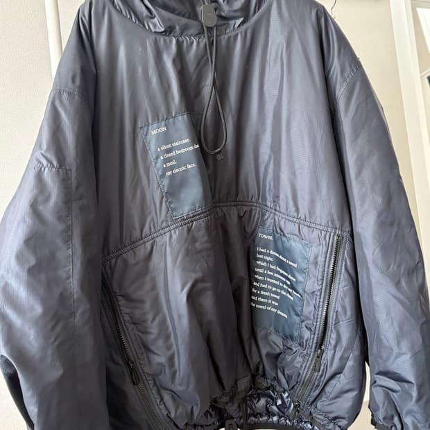 soloist 19aw poem 패딩 자켓