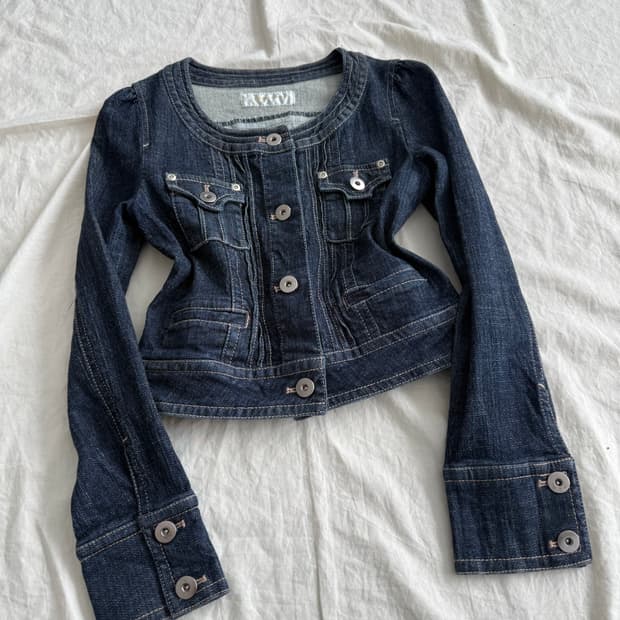 키치 러블리 00‘s 데님 자켓