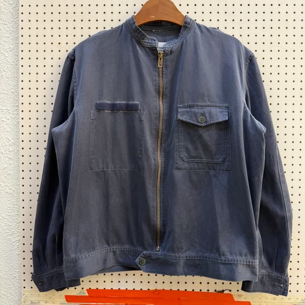 OLD FRENCH LYCEE MILITAIRE 싸이클리스트 워크자켓 