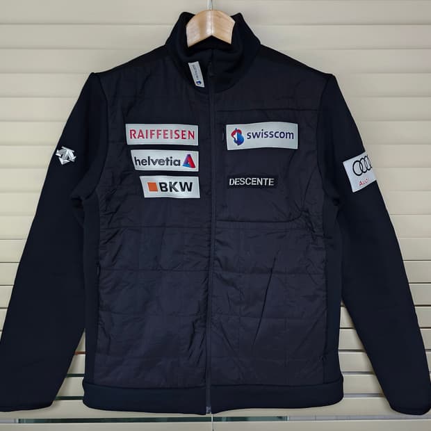 데상트 스폰서 패딩 플리스 집업 100(L)