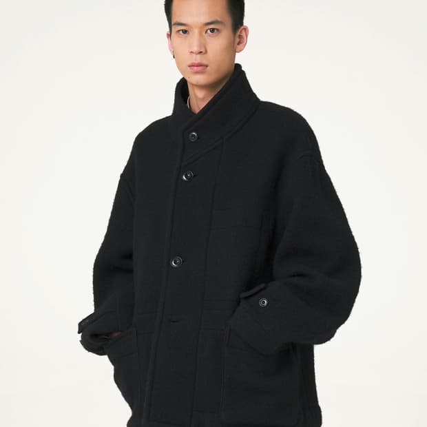 르메르 울 박시 더플 코트 48