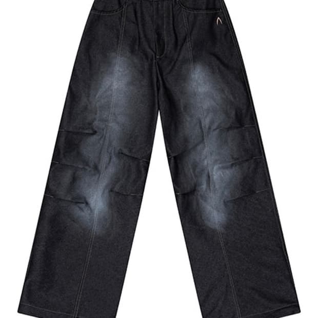 아캄 Aakam sprayed denim pants 데님 팬츠 바지