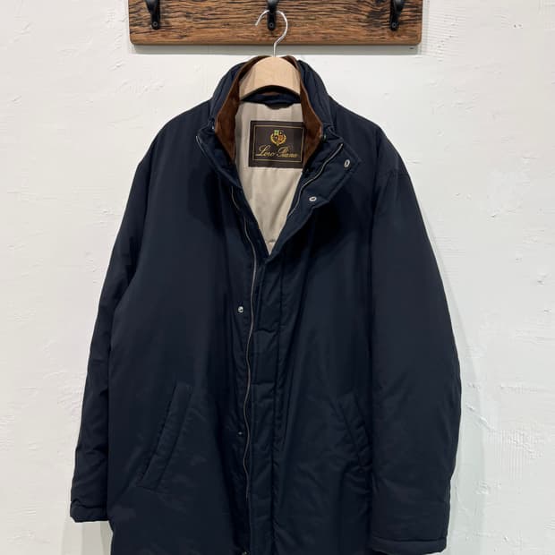 Loro piana 로로피아나 네이비 패딩