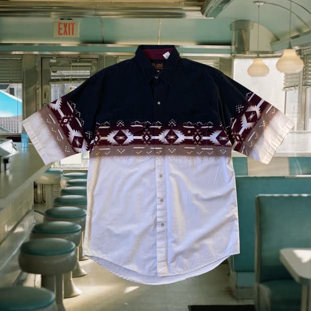플레인스 웨스턴 셔츠 (Man L) AB1676