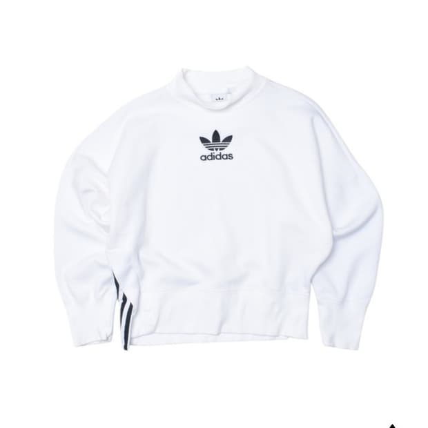 아디다스 파이어버드 크롭 맨투맨 XS M0004 