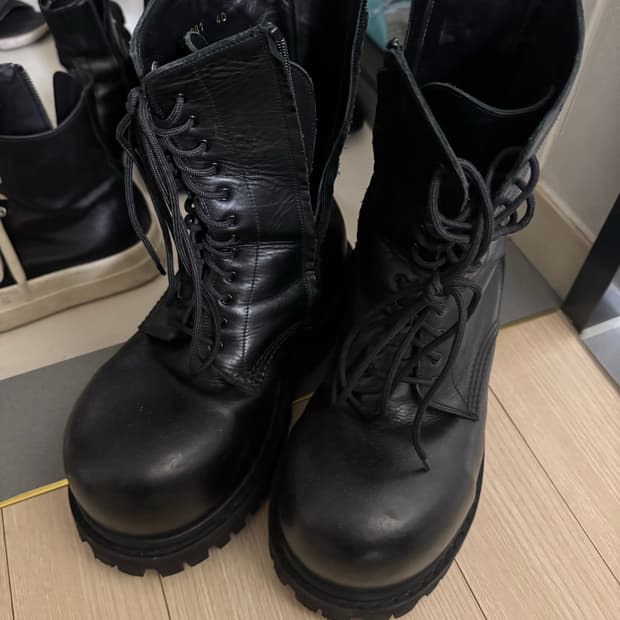 발렌시아가 스톰퍼 부츠 40