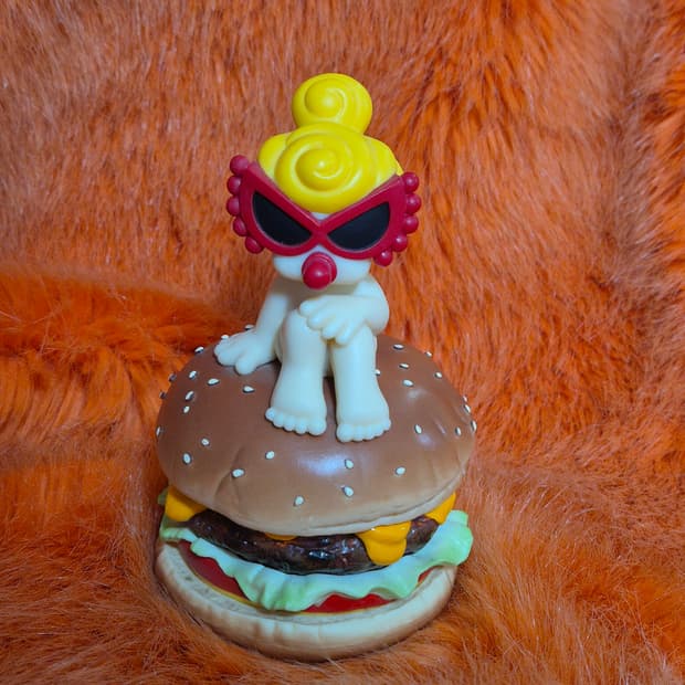 Hysteric glamour mini 히스테릭 미니 햄버거 컨테이너