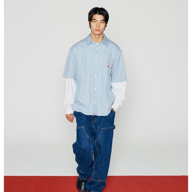 칼하트 wip 테렐 반팔셔츠