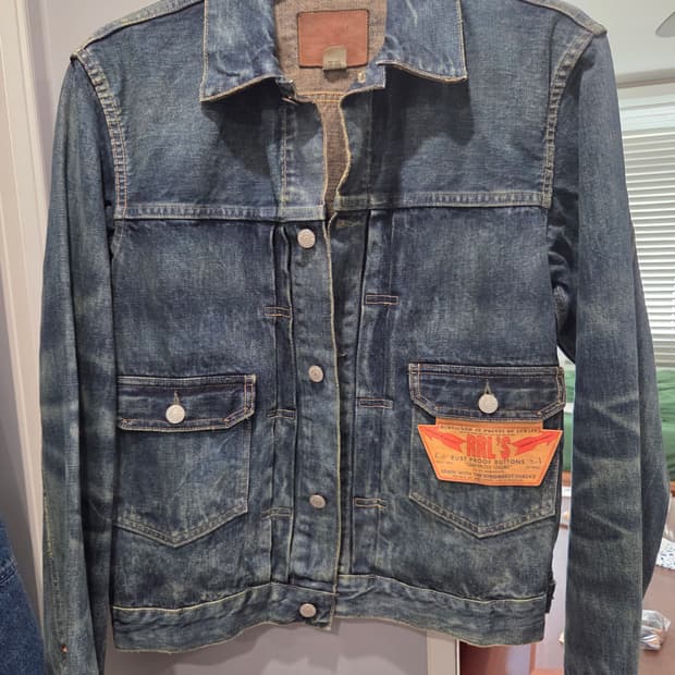 RRL 웨스트뷰 데님 트러커 재킷