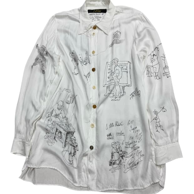 ARCHIVIO J.M.Ribot 23ss Sketches Shirt