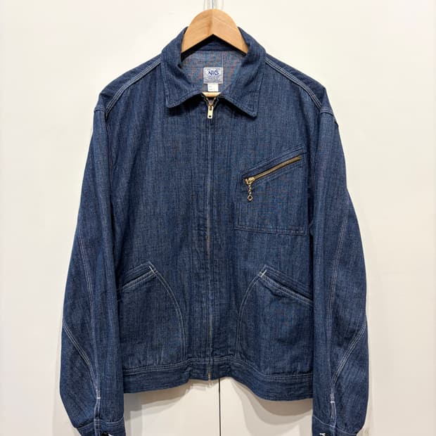 브론슨 91-B 데님 블루종 자켓