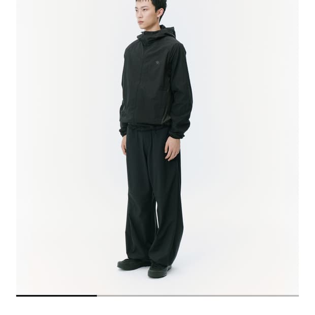 산산기어 사이드 스냅 팬츠 25fw