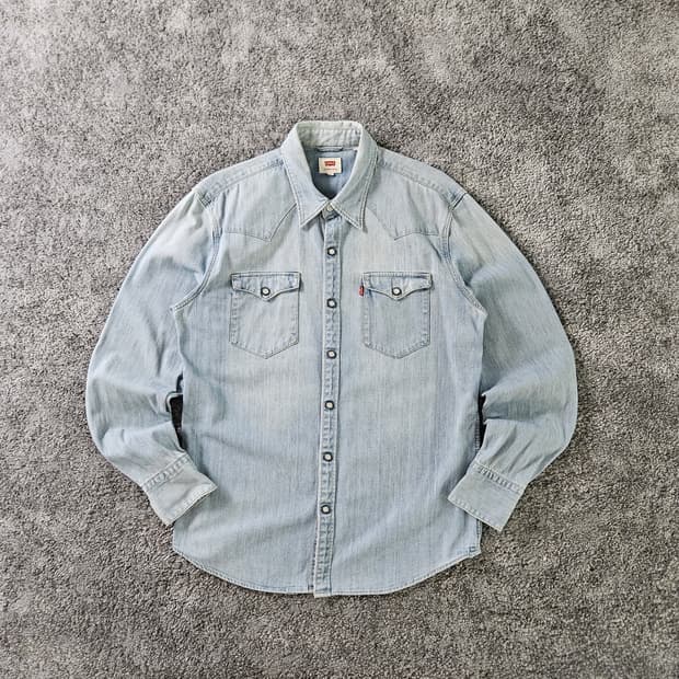 [무료배송] LEVI'S 긴팔 데님 셔츠