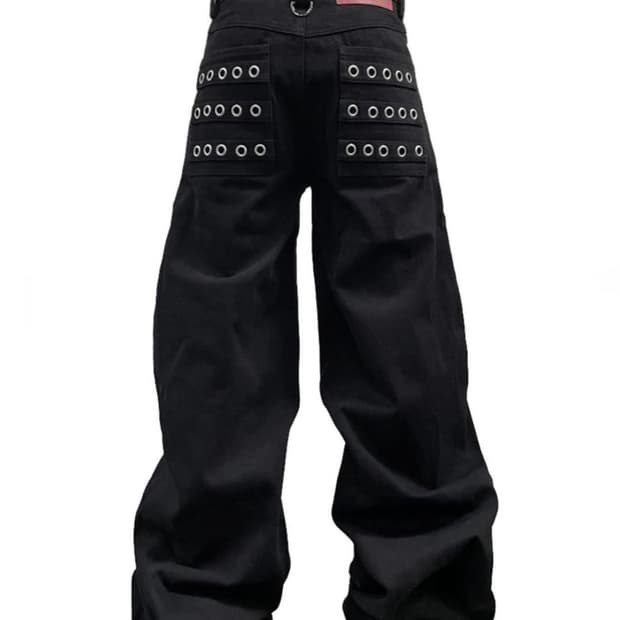 비엑세스 아일렛 팬츠 L