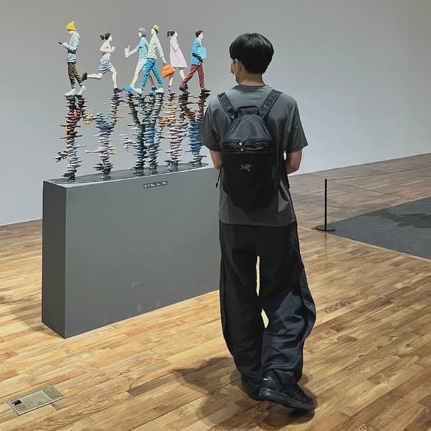 산산기어 테이프드 팬츠