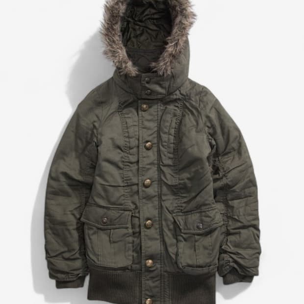 빈티지 야상 점퍼