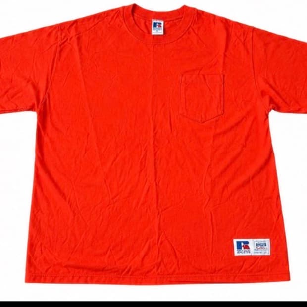 80s 러셀 애슬레틱 티셔츠 made in usa 