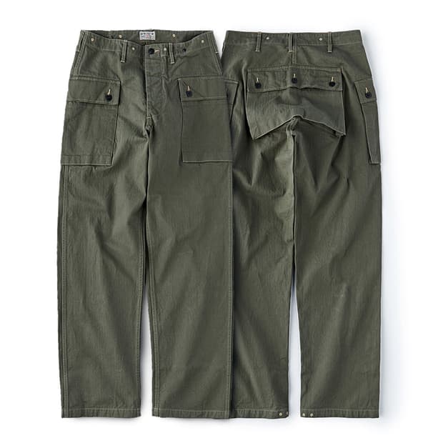 [34] 버즈릭슨 P-44 미해병대 헤링본 몽키팬츠