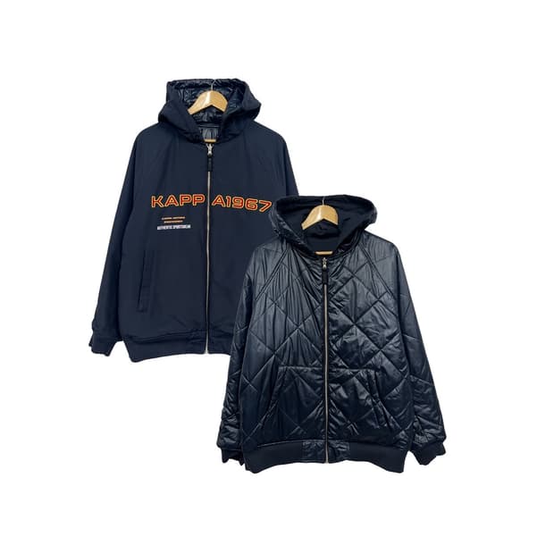 카파 리버시블 레이싱 후드 점퍼