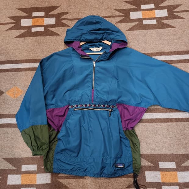 L.L.Bean 엘엘빈 90s USA 마운틴 아노락 바람막이 XL