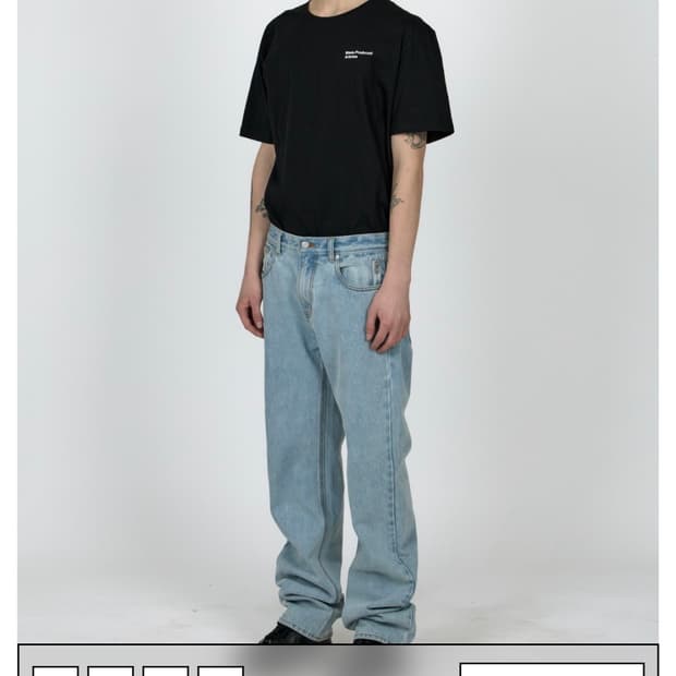 MPa 6-POCKET DENIM PANTS (STEEL BLUE)