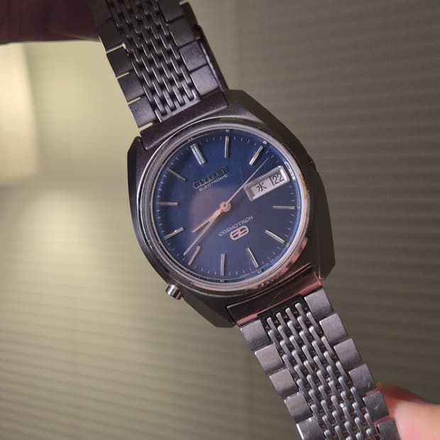 [무료배송]70's 시티즌 코스모트론 전자구동 쿼츠