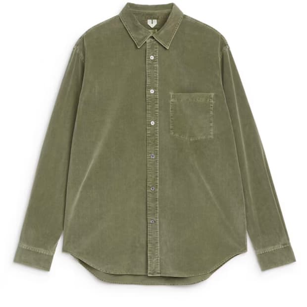 [50] 아르켓 코듀로이 셔츠 올리브