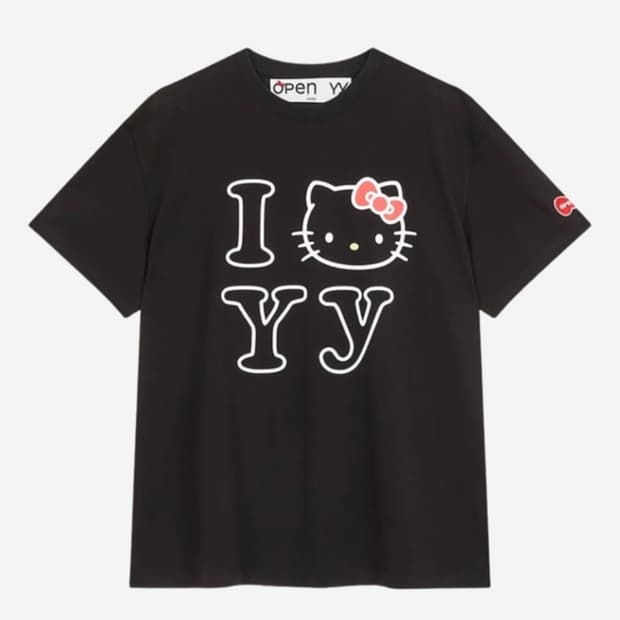 오픈와이와이 Hello Kitty T-Shirt Black